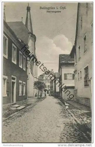 Beilngries - Herrengasse - Verlag M. W. Bauer Beilngries 20er Jahre