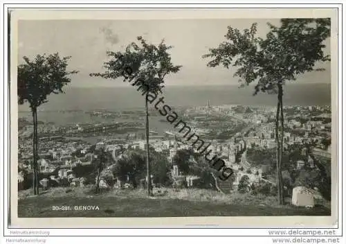 Genova - Gesamtansicht - Foto-AK