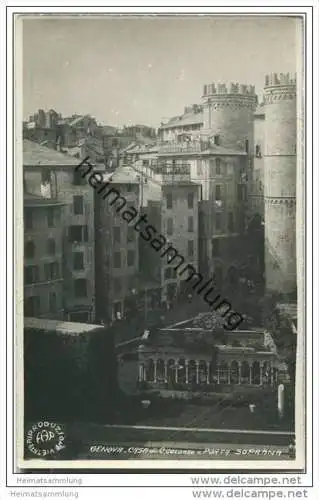 Genova - Piazza Banchi - Foto-AK ca. 1930