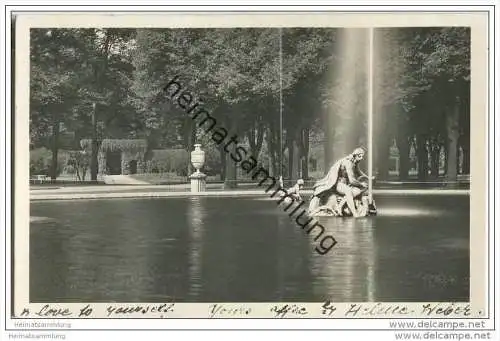 Schwetzingen - Schlossgarten - Arion - Foto-AK