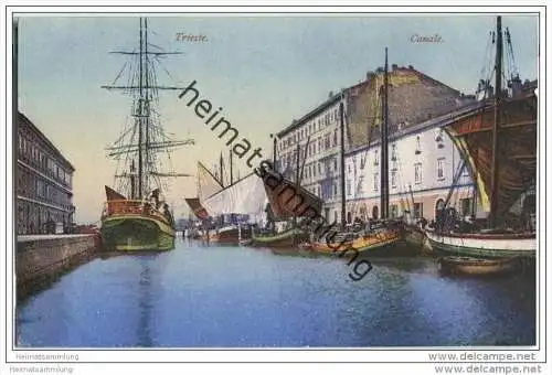 Trieste - Canale - Schiffe