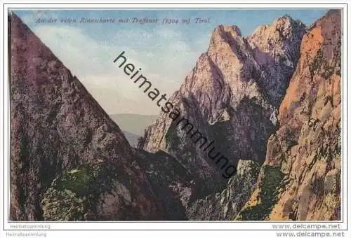 Rinnscharte - Treffauer