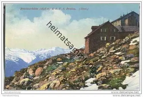Breslauerhütte - d. A. V. S. Breslau
