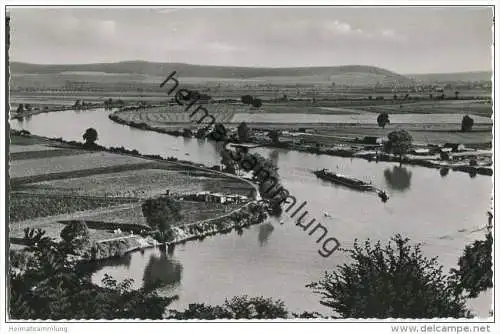 Hameln - Weserbogen - Frachtschiff - Foto-AK