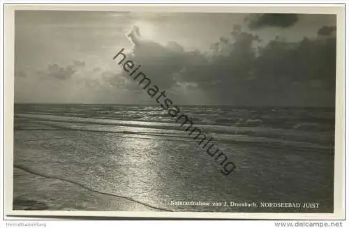 Nordseebad Juist - Foto-AK 20er Jahre - Naturaufnahme von J. Dreesbach