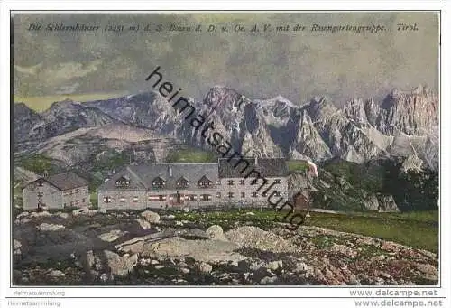 Schlernhäuser der Sektion Bozen des Deutsch-Österreichischen Alpenvereins