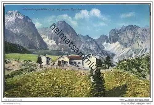 Regensburgerhütte - Rifugio Firenze - Egascharte