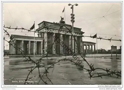 Berlin - Brandenburger Tor - Foto-AK Grossformat