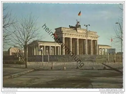 Berlin - Brandenburger Tor - AK Grossformat