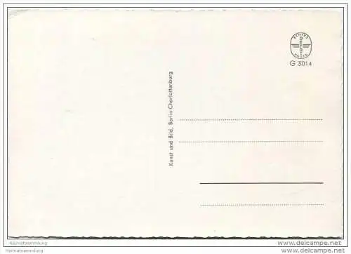 Präsident Kennedy in Berlin am Brandenburger Tor - Foto-AK Grossformat