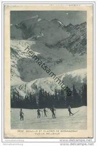 Aiguille et Glacier de Bionnassay - vue de Bellevue