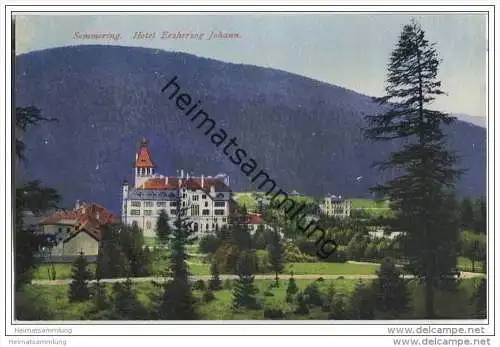Semmering - Hotel Erzherzog Johann