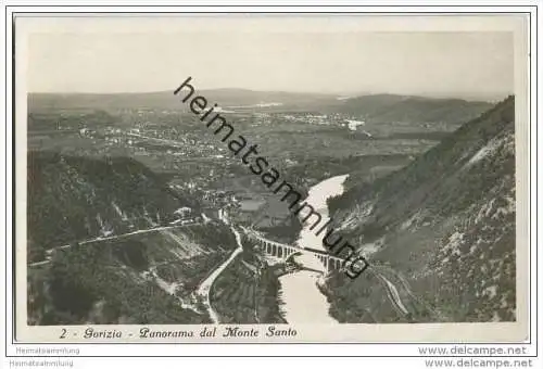 Görz - Gorizia - Panorama di Monte Santo - Foto-AK