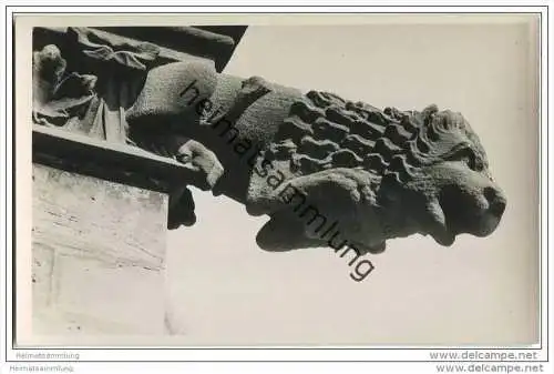 Freiburg - Münster - Figur - Foto-AK