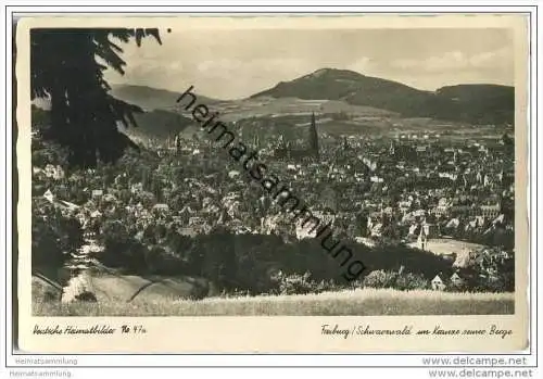 Freiburg - Gesamtansicht - Foto-AK