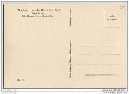 Kiefersfelden - Beim Messner-Wirt - Anton Kürmaier - HDK398