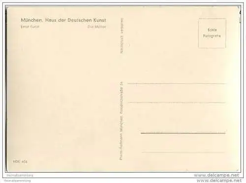 HDK426 - Die Mutter - Ernst Kunst