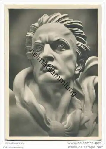 Arno Breker - Der Wächter (Kopf) - Foto-AK