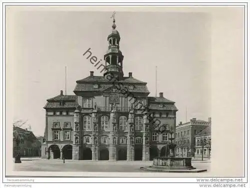 Lüneburg - Rathaus - Foto-AK Grossformat