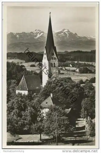 Deuchelried mit Säntis - Foto-AK 30er Jahre - Verlag Photohandlung Bulmer Wangen