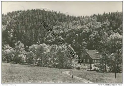 Altendorf - Gaststätte und Ferienheim Buttermilchmühle im Sebnitztal - Foto-AK Grossformat - Verlag Bild und Heimat Reic