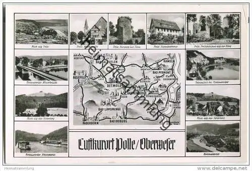 Polle - Jugendherberge - Burg - Bodenwerder - Foto-AK