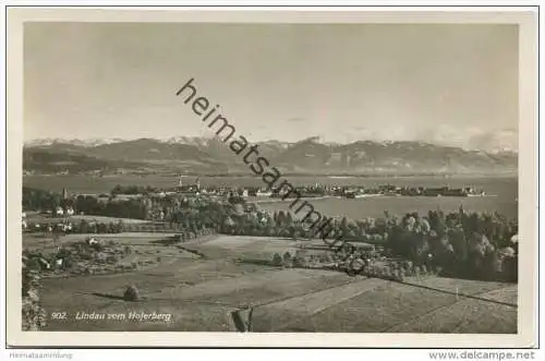 Lindau vom Hojerberg - Foto-AK - Verlag Joh. Thom. Stettner Lindau