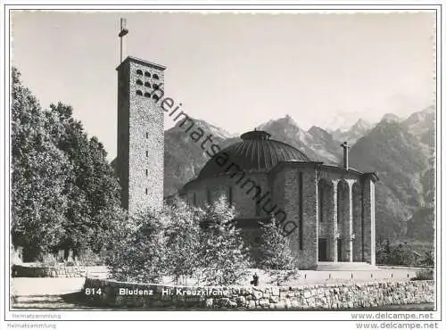 Bludenz - Heilig Kreuzkirche - Foto-AK Grossformat