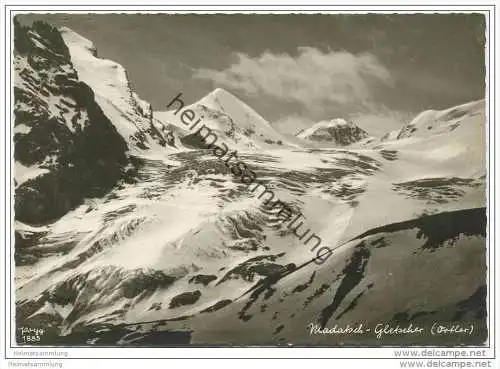 Madatsch Gletscher - Popp-Verlag Heidelberg 1885