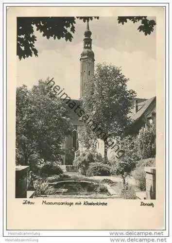 Zittau - Museumsanlage mit Klosterkirche - Foto-AK Grossformat 40er Jahre
