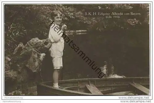 Erbprinz Albrecht in Lille 1915