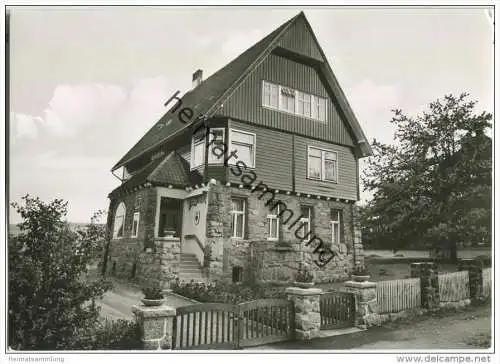 Braunlage - Haus Hasselhof - Besitzer A. W. Schulz - Schützenstraße 6 - Foto-AK