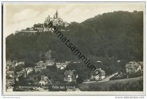 Wernigerode - Schloß - Foto-AK