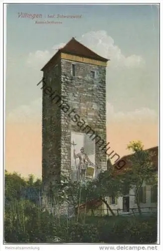 Villingen - Romeinsturm - Romäusturm - Verlag Louis Glaser Leipzig ca. 1910