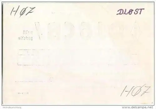 QSL - QTH - Funkkarte - DJ6CB - Soltau - 1969