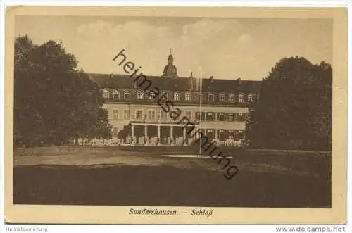 Sondershausen - Schloss 30er Jahre