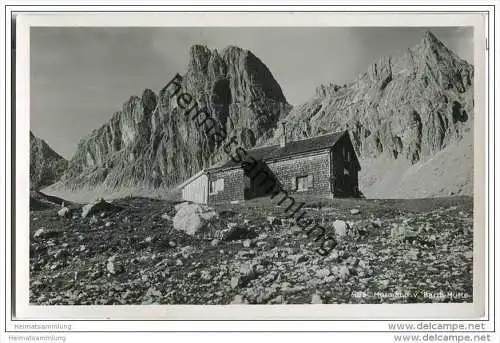 Hermann von Barth Hütte - Sektion Düsseldorf - Foto-AK