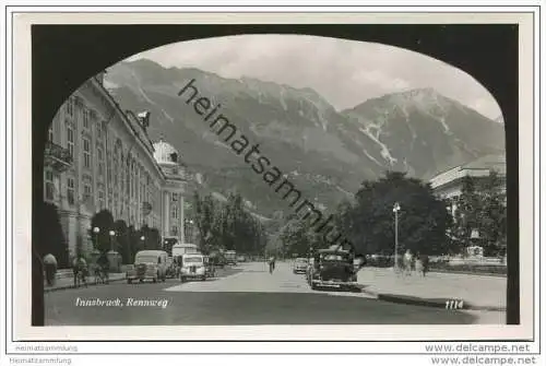 Innsbruck - Rennweg - Foto-AK