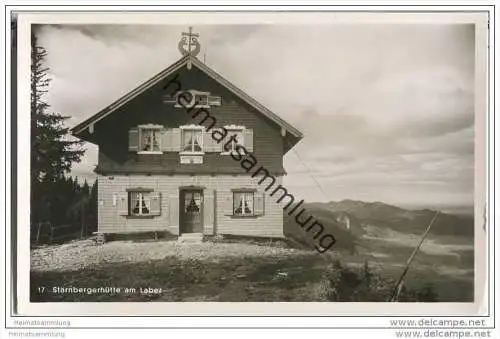 Starnbergerhütte am Laber - Foto-AK