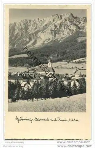 Gröbming - Foto-AK 1936