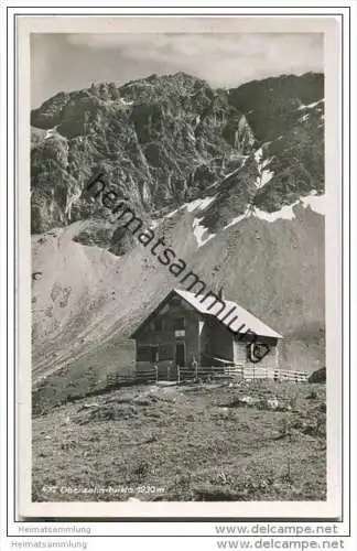 Oberzalimhütte - Foto-AK 30er Jahre