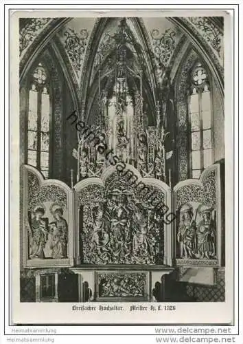 Breisach - Stefansmünster - Hochaltar Meister H. L. 1526 - Foto-AK - Badenfrankatur