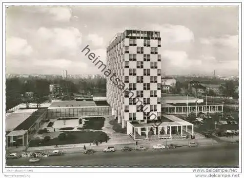 Berlin - Hilton Hotel - Foto-AK Grossformat