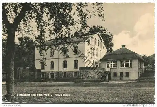 Feldberg - FDGB Heim - Foto-AK - Verlag Rother Bestensee