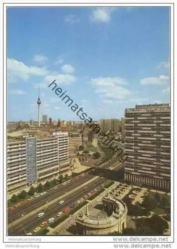 Berlin - Blick auf die Leipziger Strasse - AK Grossformat