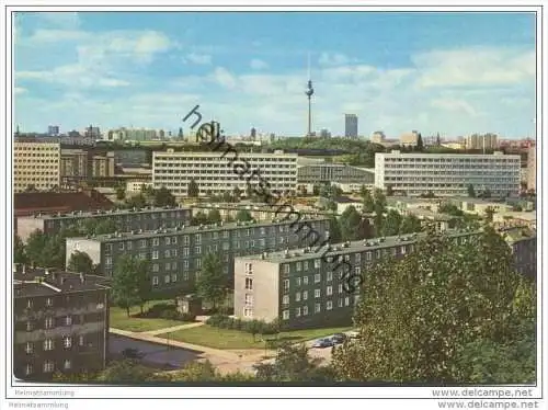 Berlin - Blick vom Volkspark Prenzlauer Berg - AK Grossformat