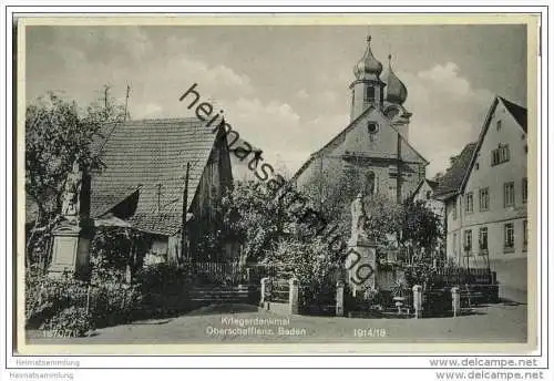 Oberschefflenz - Kriegerdenkmal