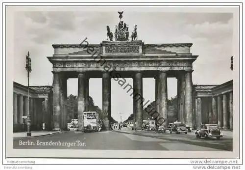 Berlin - Brandenburger Tor - Foto-AK