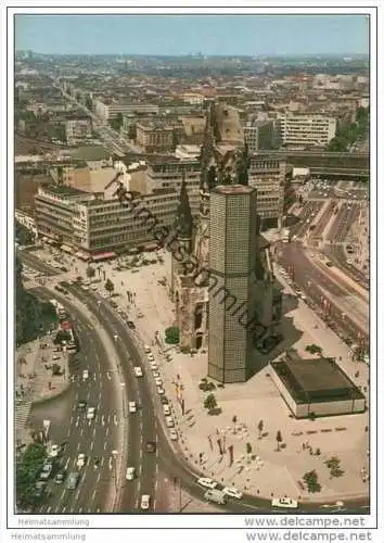 Berlin - Kaiser-Wilhelm-Gedächtniskirche - AK Grossformat