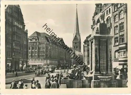Hamburg - Mönckebergstrasse - Verlag Schöning & Co. Lübeck